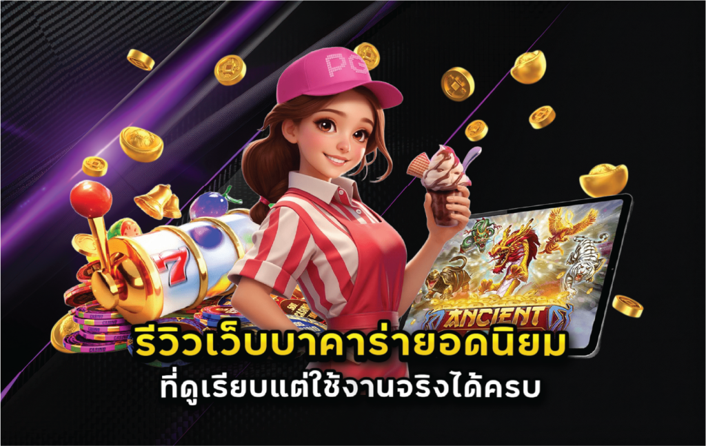 รีวิวเว็บบาคาร่ายอดนิยมที่ดูเรียบแต่ใช้งานจริงได้ครบ